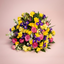 Bespoke funeral casket spray designed by Victoriana Florist Wellington