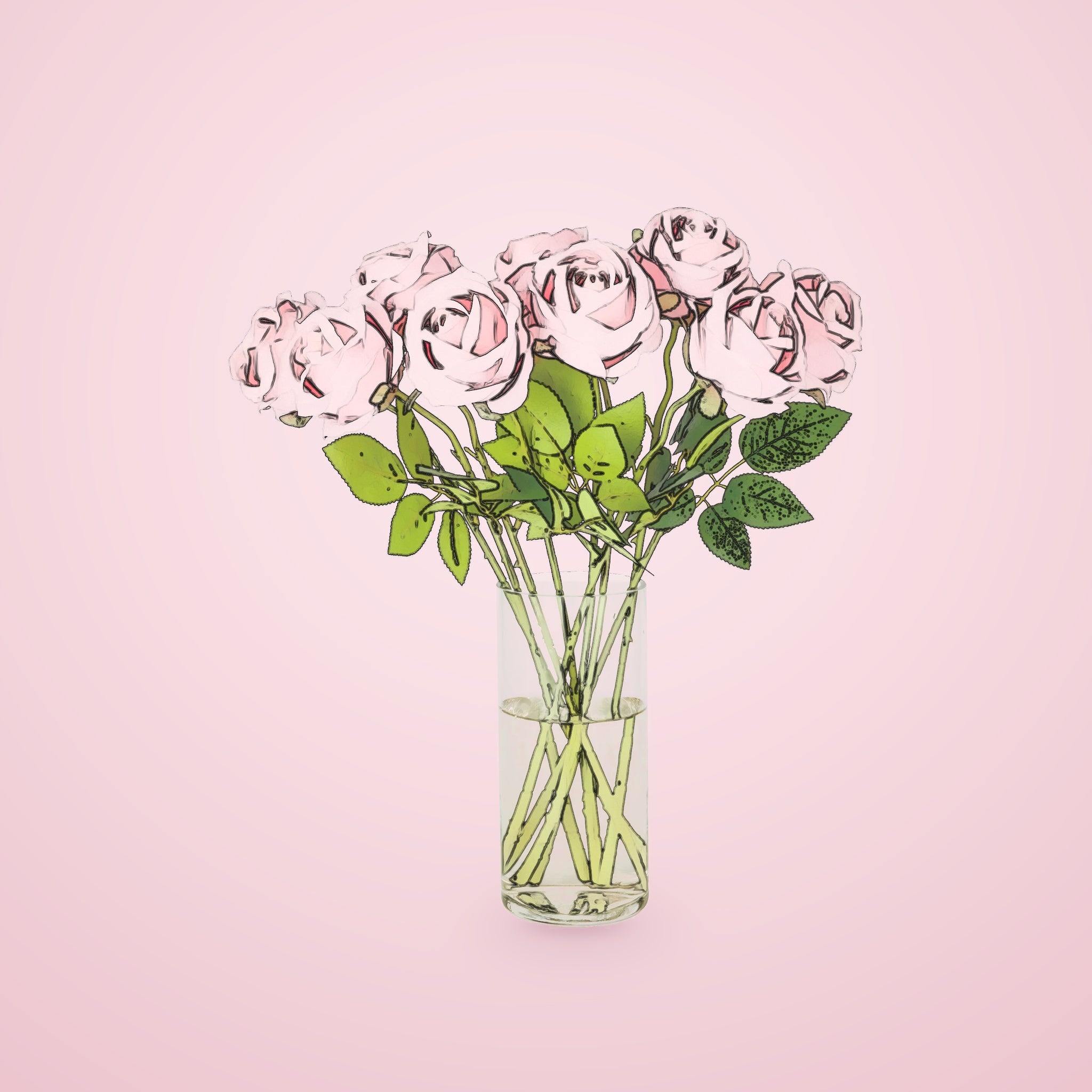 Glass Cylinder Vase