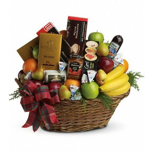 Gourmet Selection Giftbasket - Victoriana Florist Upper Hutt